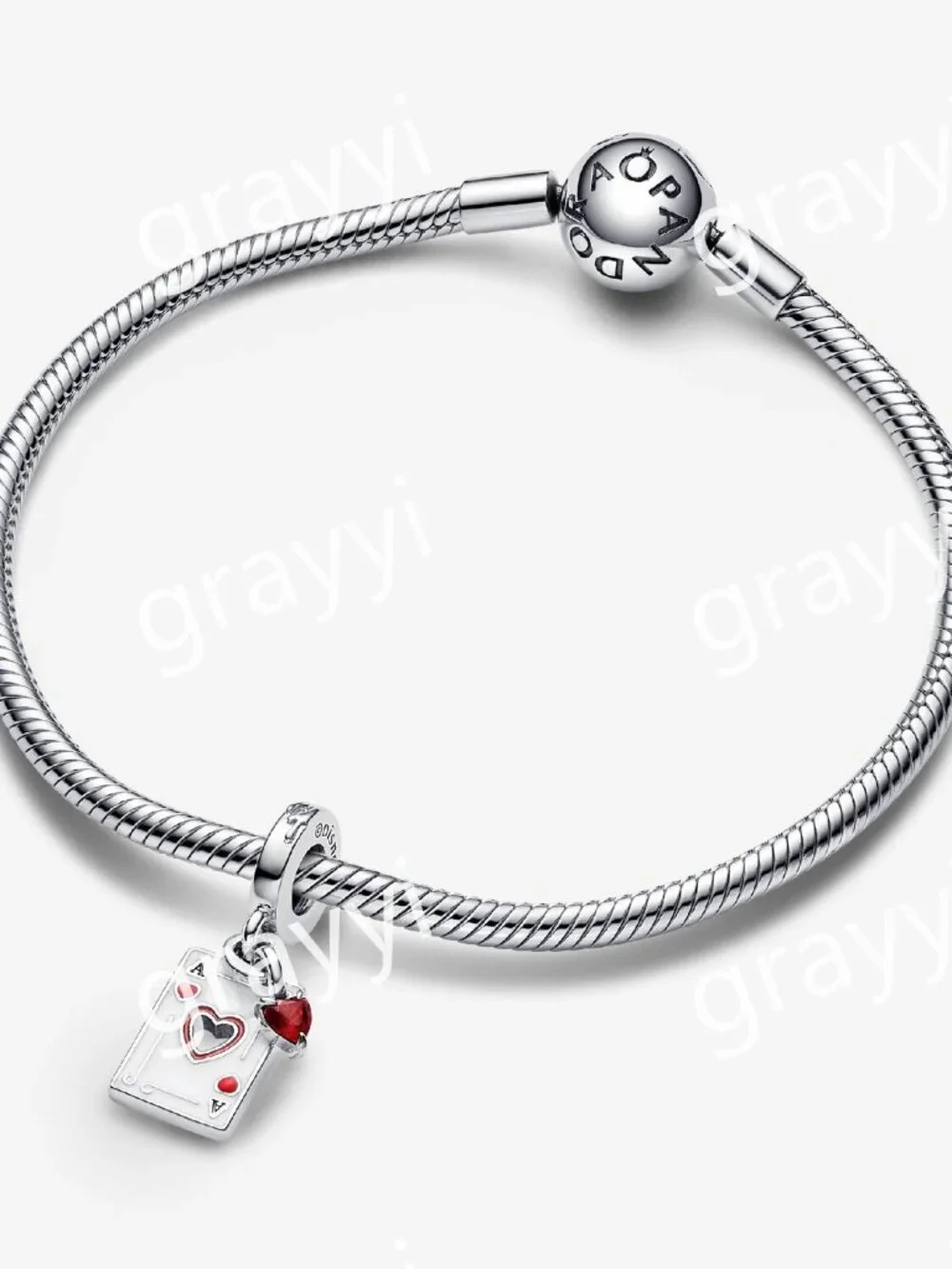 Pandora Disney Villains Queen of Hearts Double Dangle Charm